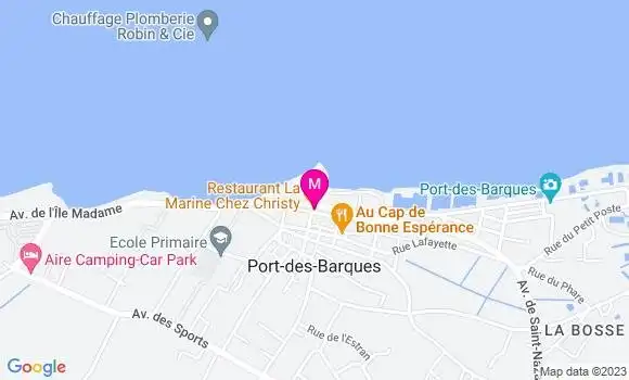 Localisation Restaurant  La Marine