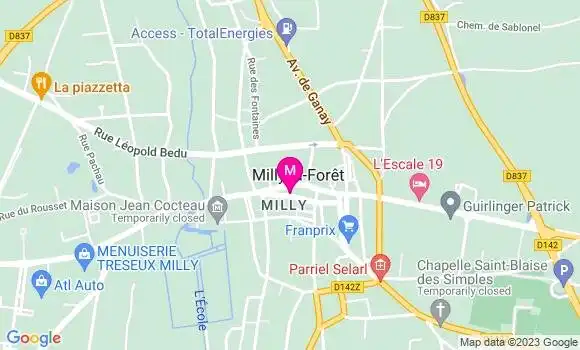 Localisation Restaurant  Le Royal