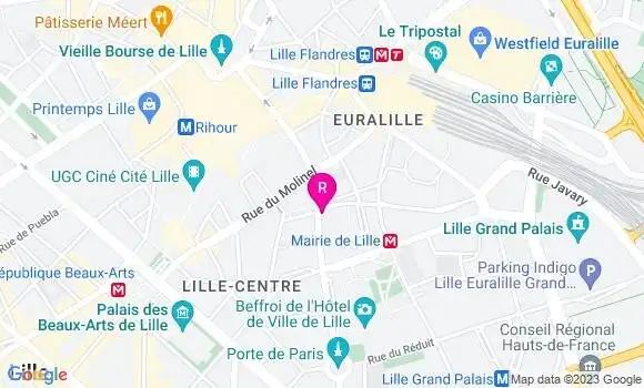 Localisation Restaurant Salon de Thé Salon Ubu