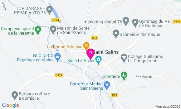 Localisation Kebab Chez Nicolas