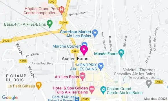 Localisation Restaurant  T