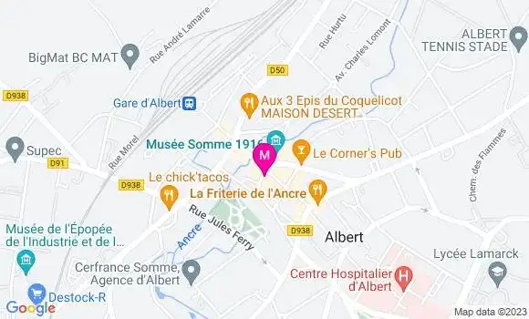 Localisation Le Bistrot
