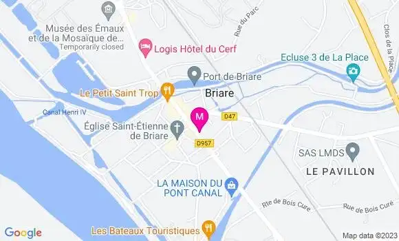 Localisation Restaurant  Pizza Delicia