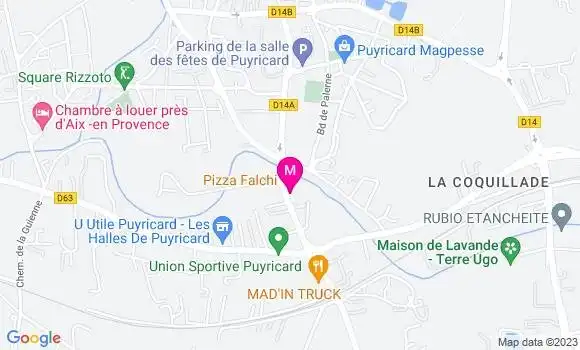 Localisation Pizzeria Pizza Falchi