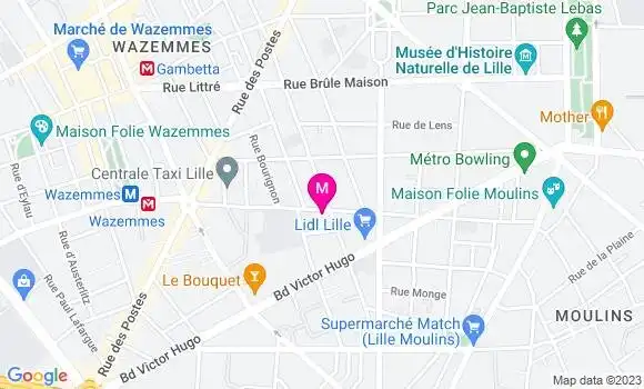 Localisation Restaurant Lounge Le Palais