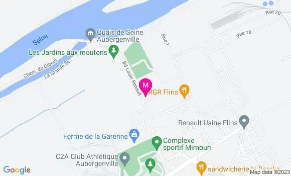 Localisation Restaurant  L