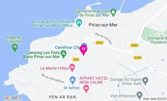 Localisation Restaurant  Les Délices d