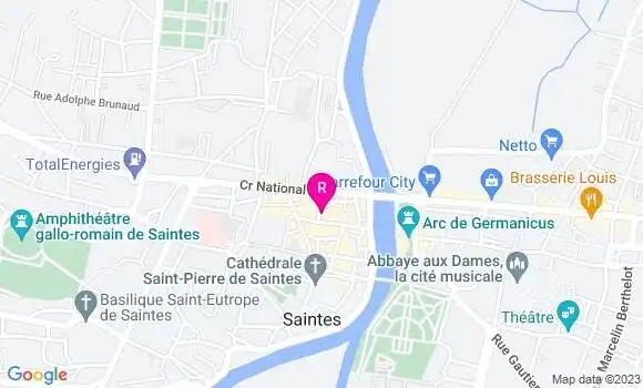 Localisation Restaurant  La Cantine d