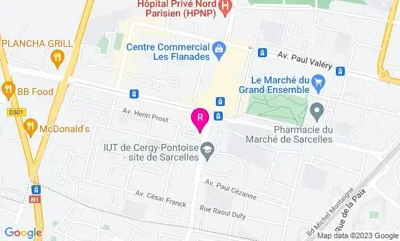 Localisation Restaurant  Friends Pizza