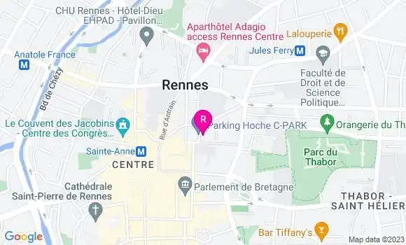 Localisation Hoche Fast Food