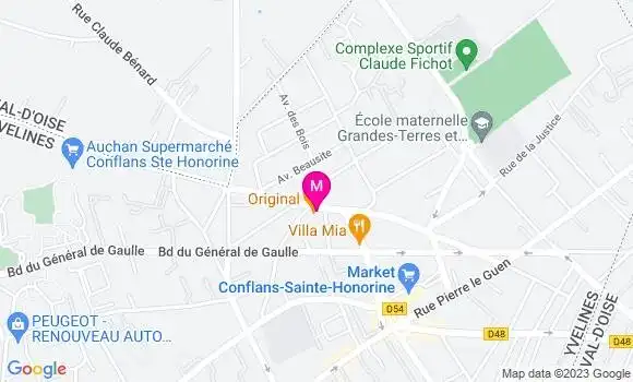 Localisation Original Restaurant