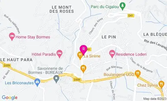 Localisation Restaurant  Family Food 83