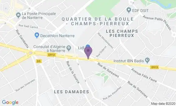 Localisation Restaurant  L