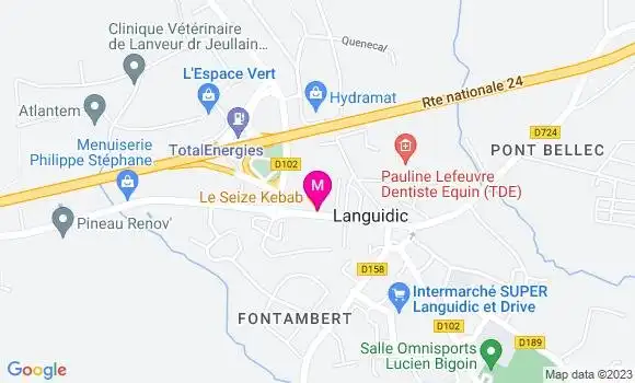 Localisation Le Seize Kebab