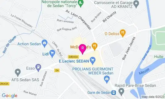 Localisation Restaurant  Boulangerie Firmin