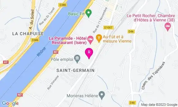 Localisation Restaurant  Le Vintage Street Food