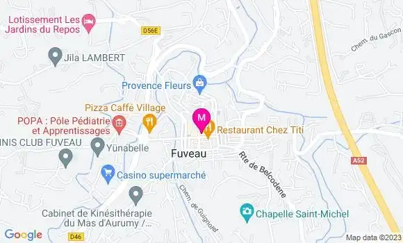 Localisation Restaurant  L
