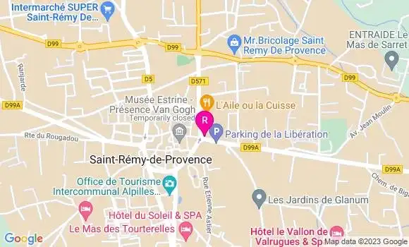 Localisation Restaurant  Boulangerie Paul