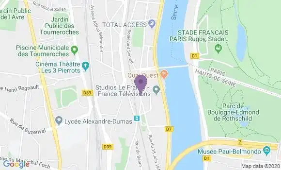Localisation Auberge L