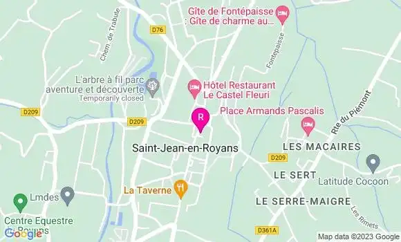 Localisation Restaurant  Vercors Burger
