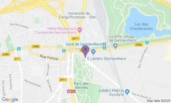 Localisation Le Bistrot d