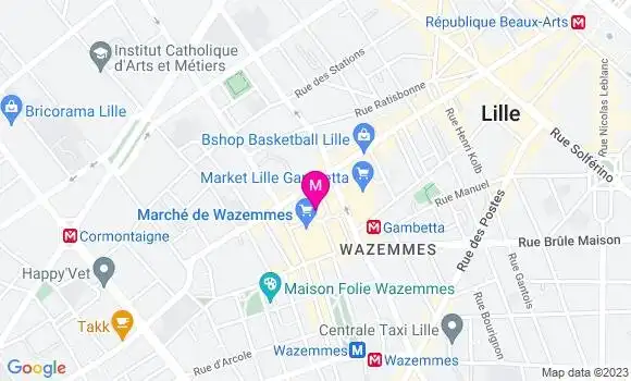 Localisation Restaurant Snack Snack de Waz