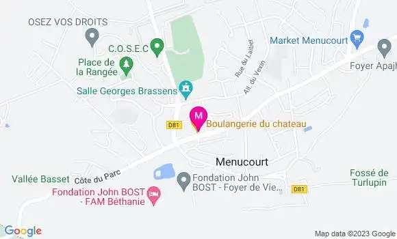 Localisation Pizzeria L