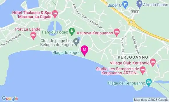 Localisation Restaurant Tapas Les Voiles du Fogeo