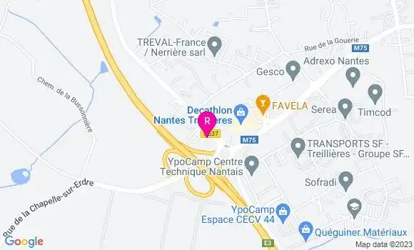Localisation Restaurant  Le Comptoir Gourmand
