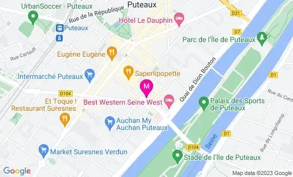 Localisation Restaurant  Roasty