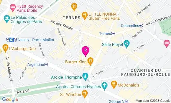 Localisation Sushi Etoile