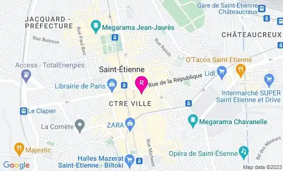 Localisation Restaurant  Big Fernand