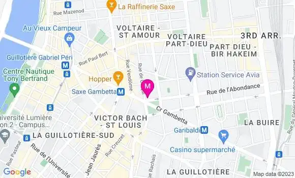 Localisation Café Tandem