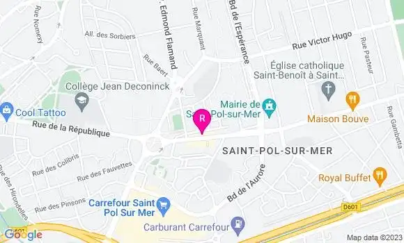 Localisation Café La Cafet
