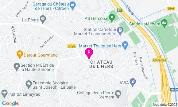 Localisation Restaurant  La Fournée de l