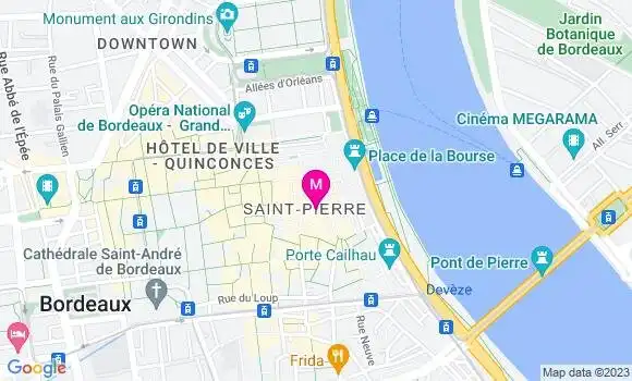 Localisation Restaurant Fruits de Mer Le Petit Commerce