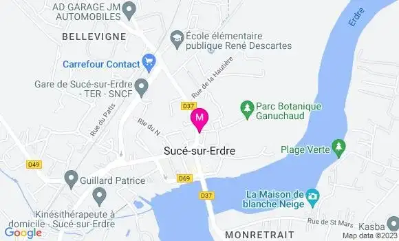 Localisation Restaurant  Pizz
