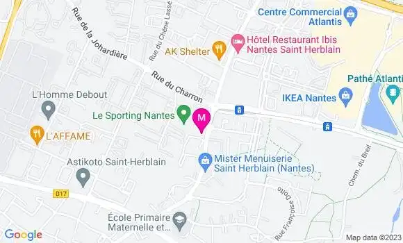 Localisation Pizzeria Basilic et Co