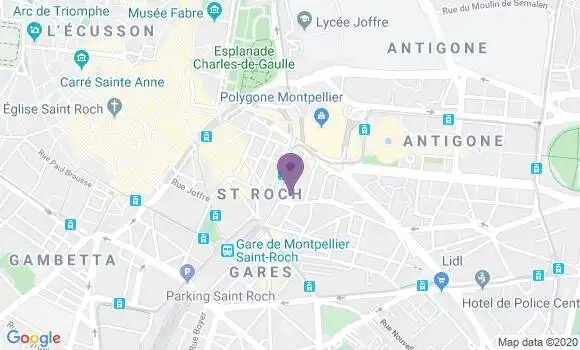 Localisation Restaurant  Le Régency