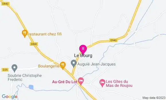 Localisation Restaurant  Laeti