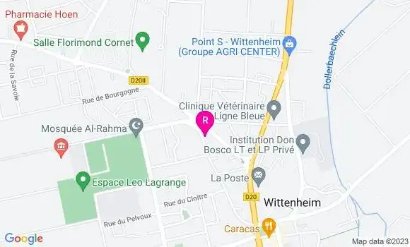 Localisation Restaurant  Chez Coco