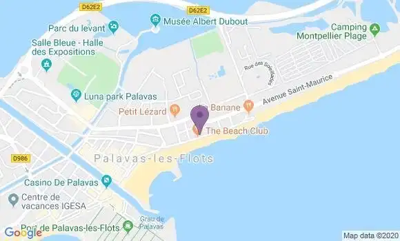 Localisation Restaurant  L