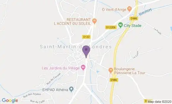 Localisation Restaurant  L