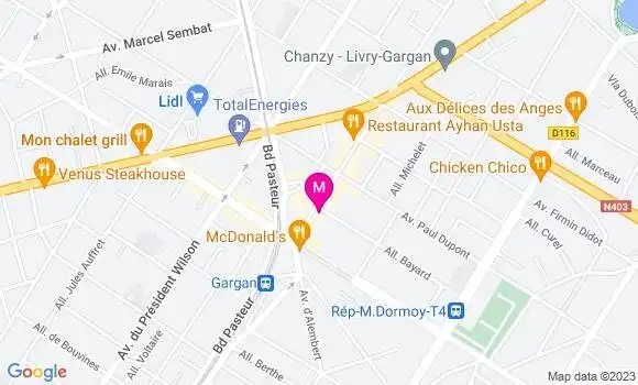 Localisation Restaurant Turc Derya