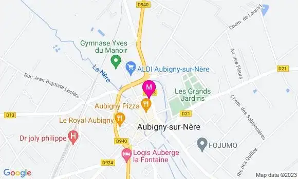 Localisation Restaurant  Allo Pizza Plus