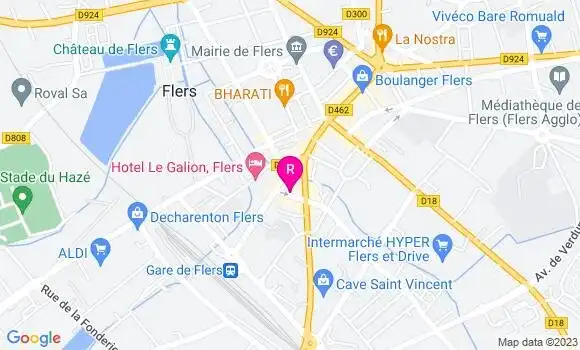 Localisation Pizzeria Docteur Piz