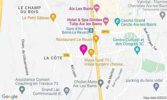 Localisation Restaurant Couscous La P