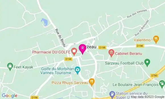 Localisation Restaurant  Alain Chartier