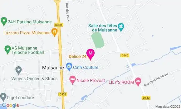Localisation Restaurant  Délice