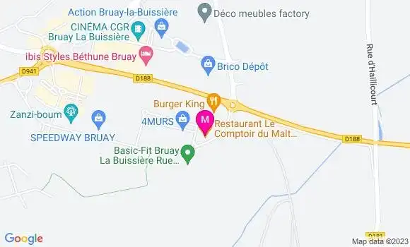 Localisation Restaurant  Kfc